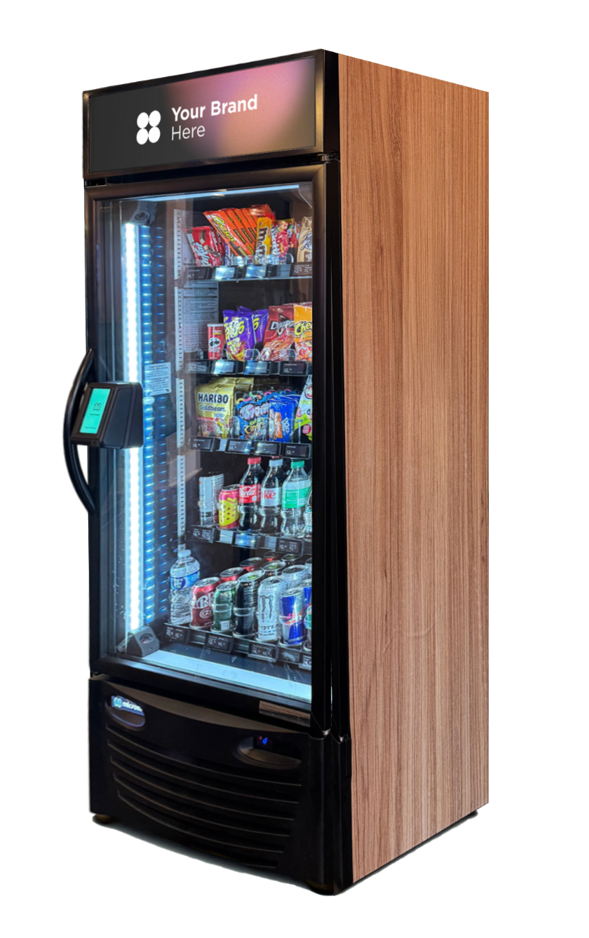 Smart Vending Machine with Touchscreen Interface - Pacific Northwest Amenities
